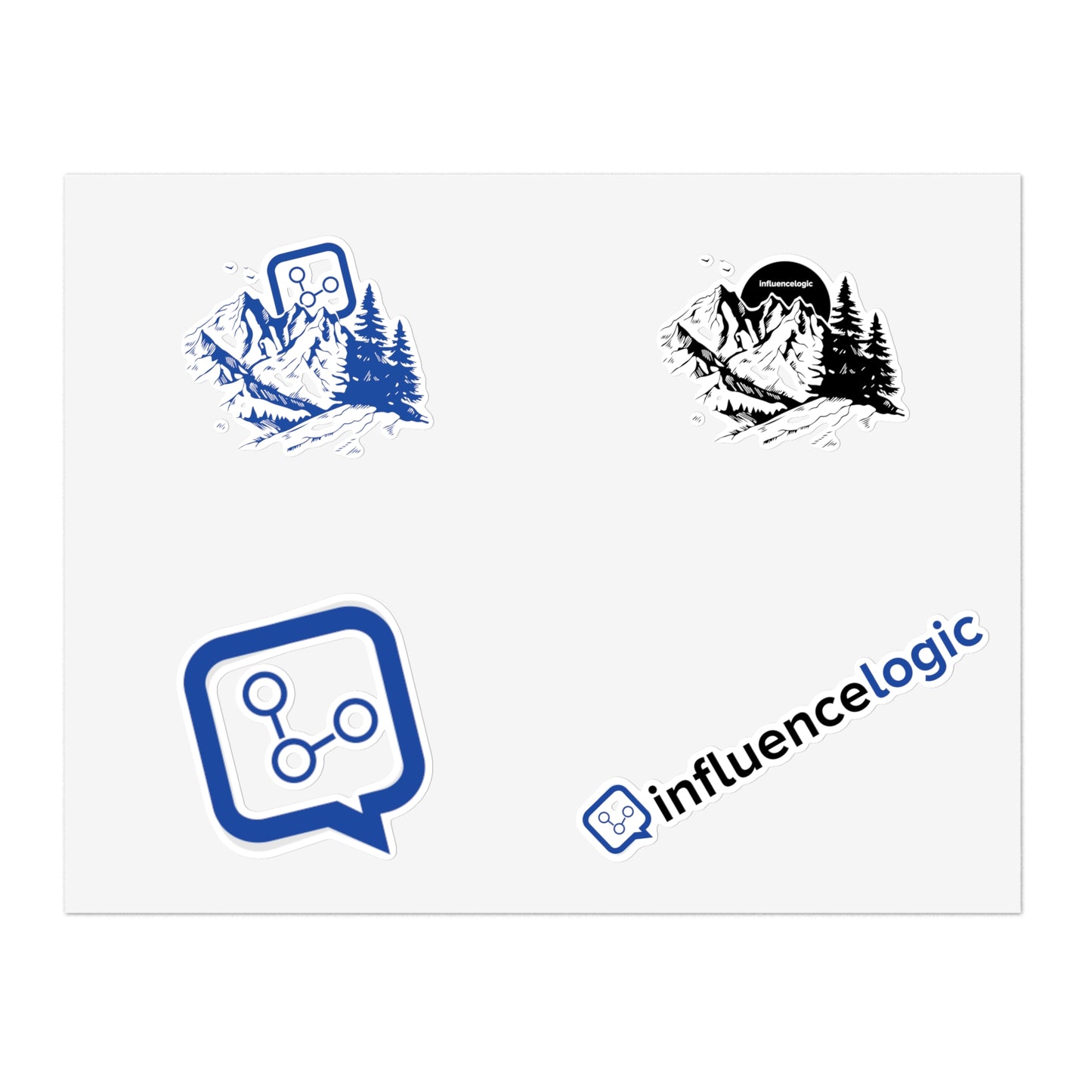 InfluenceLogic Sticker Sheet Bundle, 5pcs