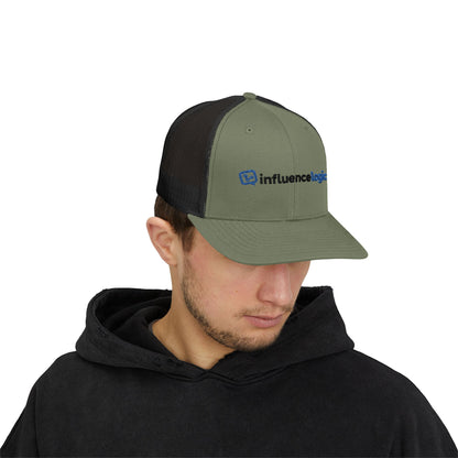InfluenceLogic Snapback Trucker Cap (Embroidered)
