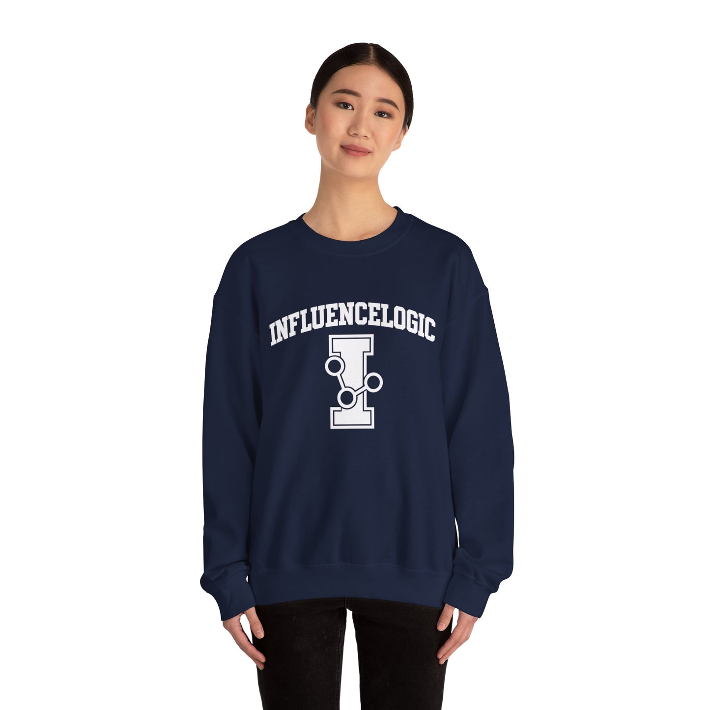 InfluenceLogic Varsity Dot Sweatshirt
